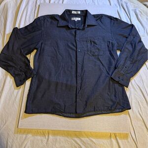 Balmain Black/dark grey button down shirt